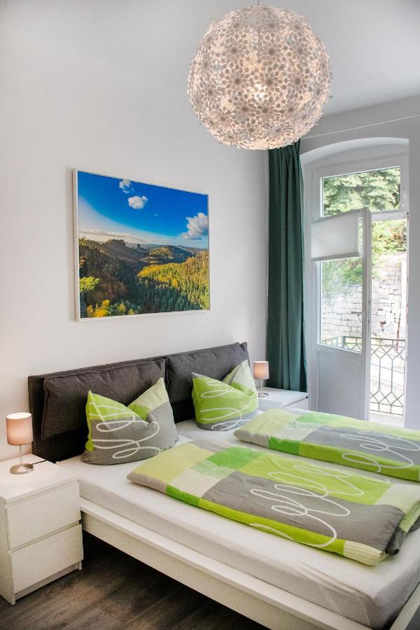 Haus Wettin Bad Schandau Exterior foto