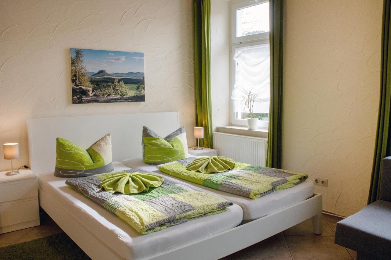 Haus Wettin Bad Schandau Exterior foto
