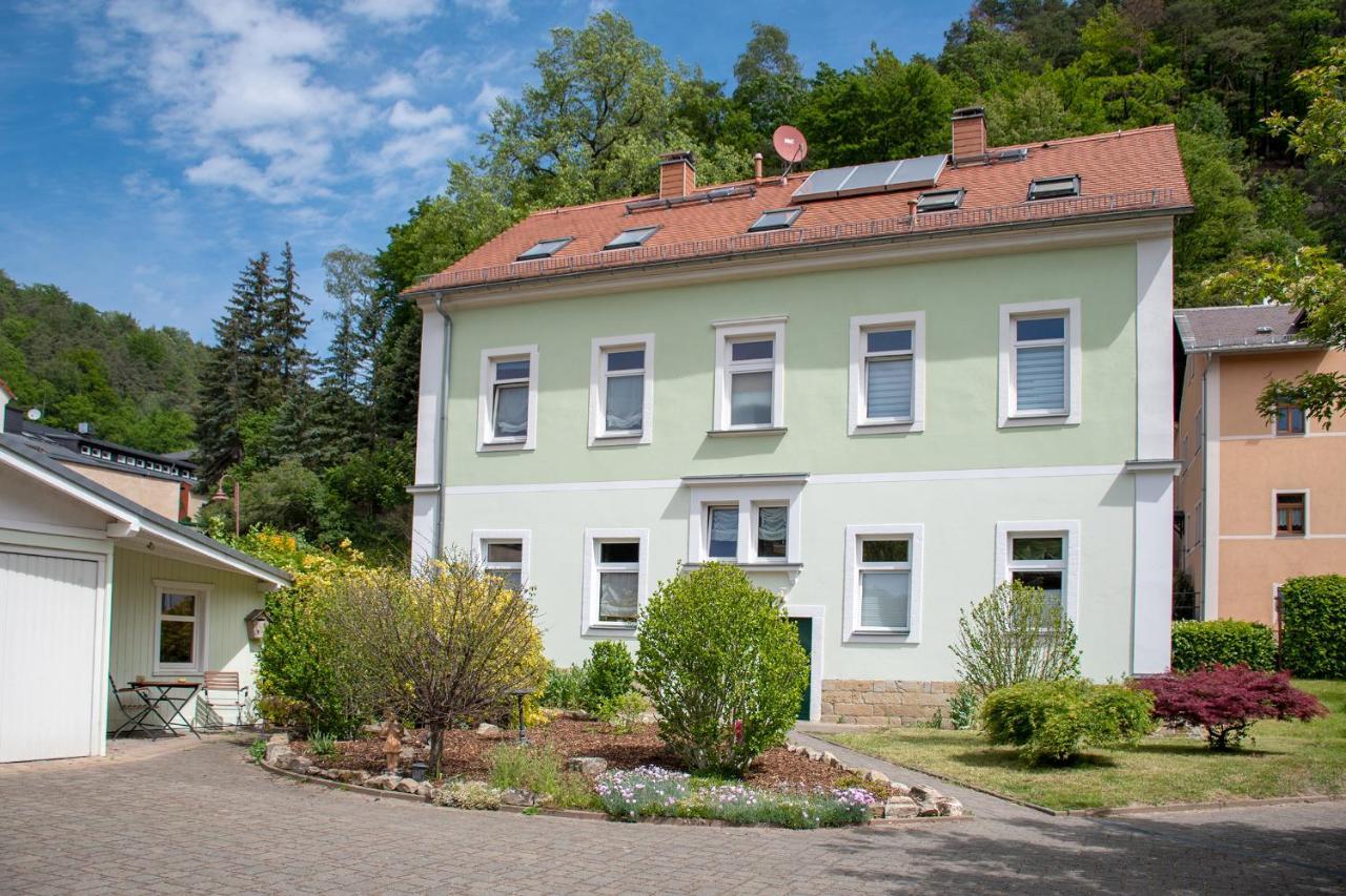 Haus Wettin Bad Schandau Exterior foto